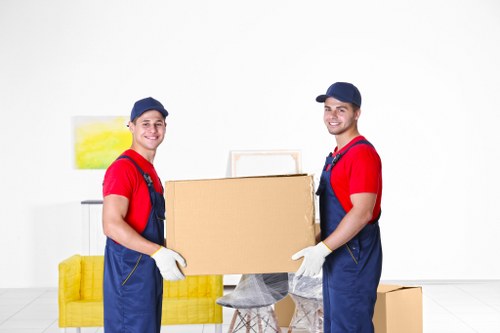 Commercial relocation using a removal van in the Paddington area