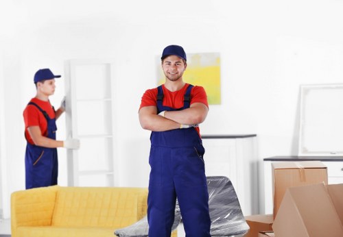 Packing and preparation for a home move in Paddington