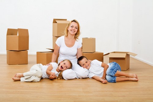 Professional movers handling apartment removals near Paddington