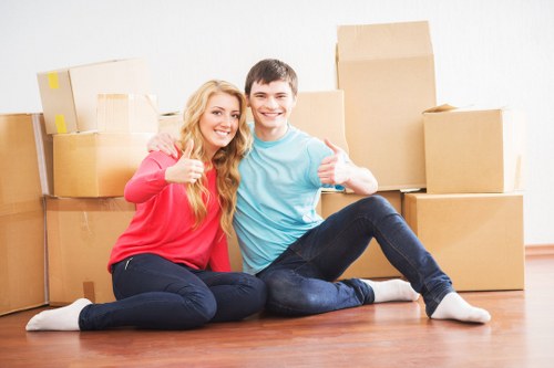 Flat removal service in Paddington with access planning